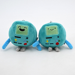 Juguetes de Peluche Personalizados de Adventure Time, <span class=keywords><strong>Jake</strong></span> el Perro, <span class=keywords><strong>Finn</strong></span>, Juguetes de Peluche con Temática Informática, Llaveros de Poliéster Unisex - Product Image 3