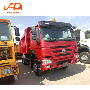 Camion benne d'<span class=keywords><strong>occasion</strong></span> HOWO 6X4 8X4 400 430HP avec moteur MAN et levage hydraulique pour le transport de pierres de carrière, en vente en Afrique - Product Image 4
