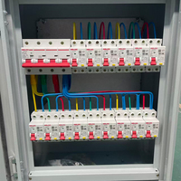 Armoire de distribution électrique industrielle à basse tension longue durée, tableau de commutation complet