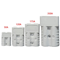 Connecteurs d'alimentation rouges 175 ampères 600V, compatibles avec le connecteur de batterie SB175, connecteur rouge 50A