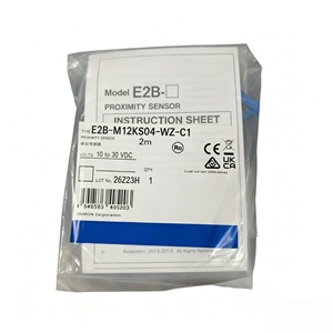 Capteur de proximité inductif E2B-M12KS04-WZ-C1 M12, détection 4 mm, NPN NO, câble 2 m, 10-30 VDC, IP67, interrupteur de proximité - Product Image 1