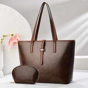 Fabrication de sacs <span class=keywords><strong>à</strong></span> <span class=keywords><strong>main</strong></span> tendance pour femmes, grande capacité, sacs fourre-tout en PU pour femmes, <span class=keywords><strong>ensemble</strong></span> avec <span class=keywords><strong>portefeuille</strong></span> - Product Image 1