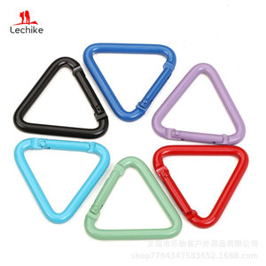 Porte-clés mousqueton en aluminium épais personnalisé, motif anime, sérigraphié en couleur, étanche, vente en gros - Product Image 3