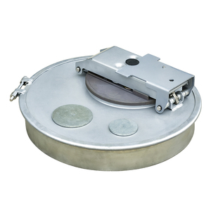 Tapa de boca de abrazadera de 20 pulgadas personalizada de fábrica, piezas de camión de tanque de combustible de acero y plástico, tapa de tanque de combustible personalizable - Product Image 2