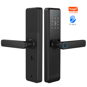 Cerradura Inteligente Digital para Puerta con Control Remoto, Contraseña Personalizada 5572, Huella Dactilar, OEM, para Apartamentos y Casas - Product Image 2