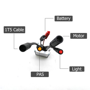 Kit de Conversión de Bicicleta Eléctrica Greenpedel China 36v 350w <span class=keywords><strong>Impermeable</strong></span> para Rueda Delantera de 20/26/28 Pulgadas - Product Image 4