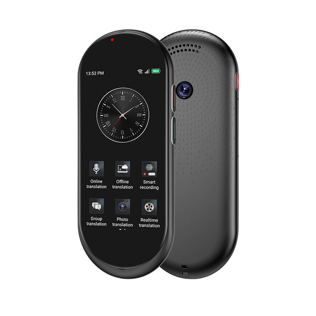 Latest Portable Smart Translator Device with IPS Display 4G Wifi Arabic Spanish 138 Languages Photo & Voice Recording Function