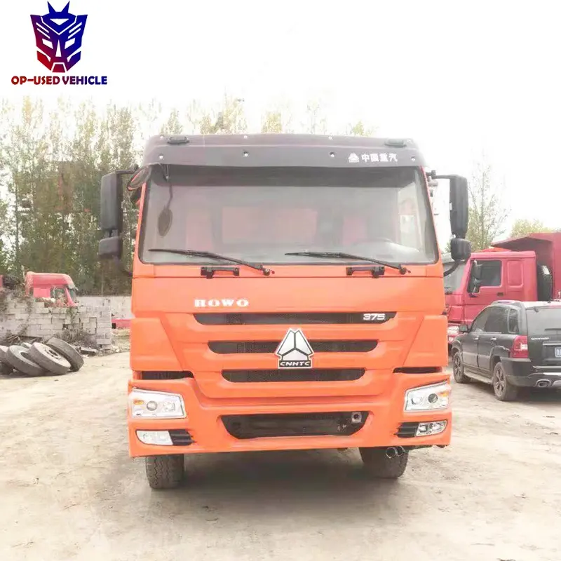 Factory Sells Chinese Yellow Diesel Power Used Howo Truck for Sale in Tanzania