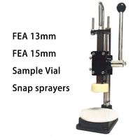 Outil de sertissage manuel pour pulvérisateurs à capuchon à clipser en plastique, machine de capsulage pour échantillons de parfum, scelleuse de flacons miniatures 2ml 3ml 5ml