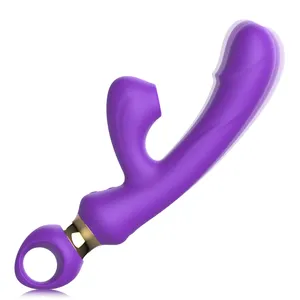 Pull tab Coelho vibrador elétrico com sucção Masturbação massageador de orgasmo vaginal Brinquedo sexual feminino fornecedor de fábrica fabricante