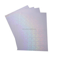 Kit de stratification à froid holographique autocollant autocollant collant à froid transparent BOPP PVC film stratifié brillant pour décalcomanie photo