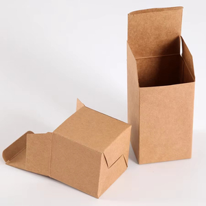 Tự làm Kraft bao bì hộp giấy trắng hộp các tông để đóng gói tự làm kẹo <span class=keywords><strong>handmade</strong></span> xà phòng Hộp quà tặng - Product Image 5