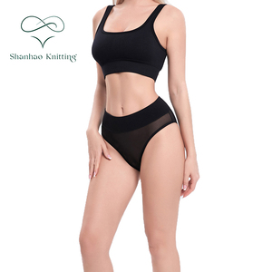 Caldo-vendita di mutandine per ragazze carine da donna in cotone lavorato a maglia biancheria intima Sexy stile Bikini per donna - Product Image 1