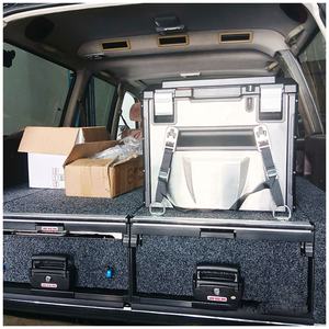 Cajón de Cocina para Auto LC80 VRD4X4, Cajón de Cocina para Campamento J80 con Deslizador para Refrigerador, Durabilidad, Cajones para SUV 4x4, Sistema de Cocina Overland - Product Image 2