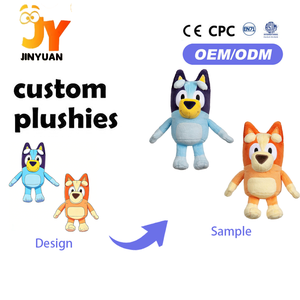 Juguete <span class=keywords><strong>de</strong></span> Peluche Personalizado con Forma <span class=keywords><strong>de</strong></span> Perro, Bordado, para Graduación, al por Mayor, Lindo, con Peso, <span class=keywords><strong>de</strong></span> Algodón PP, para Bebés - Product Image 1