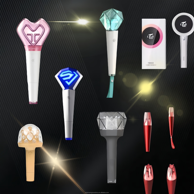 Glow Stick DMX Controlled 15 Colors Customizable LED Concert Kpop Light Stick for Concert Wedding Party Supplies