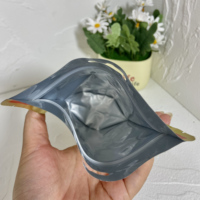 Sacs en plastique de qualité alimentaire à fermeture éclair avec logo personnalisé emballage de pochette debout en feuille d'aluminium mate pour graines de tournesol