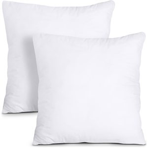 Utopia Bedding Cojines decorativos para interiores personalizados Patrón sólido Almohada para el cuello con funda lavable y logotipo personalizado - Product Image 1