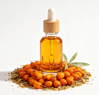 Huile de baies d'argousier, extrait végétal liquide de qualité cosmétique, séché par atomisation, provenant du Jiangsu