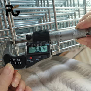 Fabrika doğrudan ağır gabyon tel örgü sepet Pvc kaplı <span class=keywords><strong>Gabion</strong></span> kutusu/2x1x1m kaynaklı <span class=keywords><strong>Gabion</strong></span> istinat duvar - Product Image 5