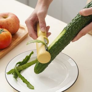 Creative Multi-Functional Manual Peeler Stainless Steel Household <b>Fruit</b> Potato <b>Vegetable</b> Scrubber PP Plastic Material - Product Image 3