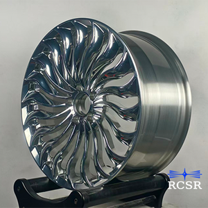 Rines Forjados Pulidos Personalizados RCSSR de 17-22 Pulgadas, PCD 5x108 5X112 5x120, Rines de Aleación para Automóviles de Pasajeros para <span class=keywords><strong>Mercedes</strong></span> <span class=keywords><strong>Benz</strong></span> para BMW E60 - Product Image 3