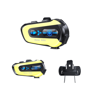 N3X Motorcycle <strong>Intercom</strong> Dual-core Chipset ENC Noise Reduction 300m Interphone Wireless Blue Tooth <strong>Intercom</strong> Headset For 2 Riders - Product Image 2