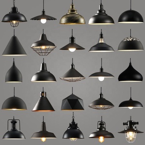 Vintage <strong>Light</strong> Bulb <strong>Cage</strong> Ceiling Lamp Fixture Parts Black Antique Industrial Wire <strong>Cage</strong> Pendant <strong>Light</strong> <strong>Shades</strong> - Product Image 6