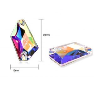 Gran Oferta: Cristales de Strass AB de Vidrio K9 5A de la Mejor Calidad para Coser, Gemas de Diamantes de Imitación para Leotardos de Gimnasia - Product Image 3