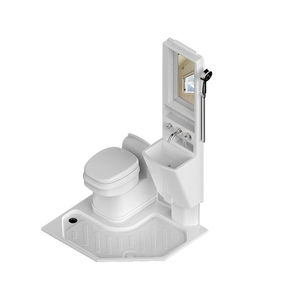 Accessoires de réaménagement pour <span class=keywords><strong>camping</strong></span>-<span class=keywords><strong>car</strong></span>, base de toilette, lavabo de <span class=keywords><strong>douche</strong></span>, <span class=keywords><strong>porte</strong></span> diagonale latérale gauche - Product Image 3