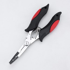 Pince à bec courbé pour leurres <span class=keywords><strong>de</strong></span> pêche, outil pour anneaux brisés, extracteur d'hameçons, coupe-<span class=keywords><strong>ligne</strong></span>, Alicates Pesca, pour la pêche en bord <span class=keywords><strong>de</strong></span> mer, en lac, en bateau, en kayak, sacs <span class=keywords><strong>de</strong></span> pêche - Product Image 1