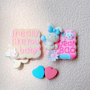 2025 New Cartoon <b>Sweet</b> Book-Shaped Acrylic Beads Mix Colors <b>Plastic</b> Materials for DIY Daily or School Jewelry Making Wholesale - Product Image 4