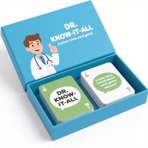 Fabricante impresión personalizada Q & A conocimiento rompecabezas preguntas tarjetas <span class=keywords><strong>trivia</strong></span> juego <span class=keywords><strong>de</strong></span> cartas cubierta 2 pilas con caja - Product Image 6