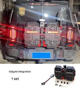 Kit de Accesorios Integrado Multifuncional de Lujo para Puerta Trasera, Material ABS, Piezas de Modificación para Puerta Trasera Jetour Traveller T2 2024- - Product Image 5