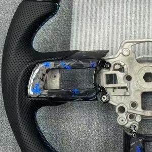 พวงมาลัยคาร์บอนไฟเบอร์แบบปรับแต่งได้สำหรับรถฟอร์ด มัสแตง S550 <span class=keywords><strong>GT</strong></span> 350 <span class=keywords><strong>500</strong></span> คูเป้ ปี 2015 2017 2018 2019 <span class=keywords><strong>2020</strong></span> 2021 2022 2023 - Product Image 4