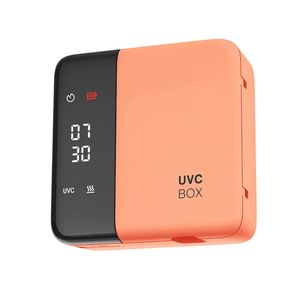 กล่องฆ่าเชื้อแปรงสีฟันแบบพกพาสำหรับเดินทาง ใช้ได้ทั้งชายและหญิง พร้อมฝาครอบแปรงสีฟันแบบยูวี ที่แขวนแปรงสีฟันติดผนัง พร้อมฟังก์ชั่นอบแห้งและทำความร้อน - Product Image 4
