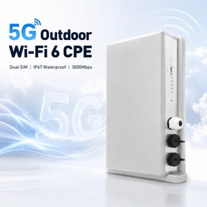 Routeur CPE extérieur 5G double SIM Wi-Fi 6 IP67 avec prise en charge OpenVPN, 3000 Mbps, LAN Gigabit, support de montage sur poteau pour l'agriculture et modem sans fil - Product Image 3