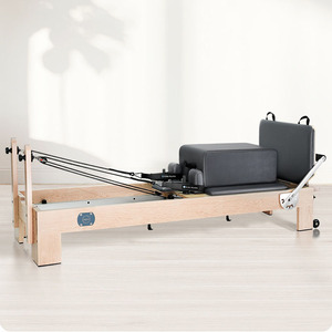 Cama de <span class=keywords><strong>Pilates</strong></span> Profesional de Alta Calidad en Madera de Arce, con Resortes Ajustables, para Entrenamiento del Core, Gimnasio en Casa, Máquina de Fitness - Product Image 3