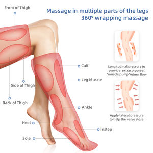 Masajeador <span class=keywords><strong>de</strong></span> Piernas Avanzado 2025 con Compresión <span class=keywords><strong>de</strong></span> Aire y Calor, Masajeador <span class=keywords><strong>de</strong></span> Pies con Control Remoto - Product Image 2