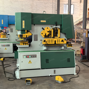 Pons En Shear Hoek Ijzeren Cutter Werker Machine Ijzer En Hoek Kanaal Ponsen En Scheren Machine - Product Image 1