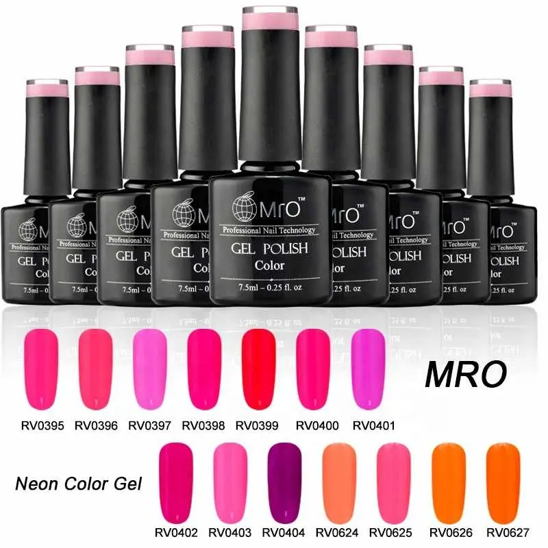 zomer neon kleur uv nagel gel polish