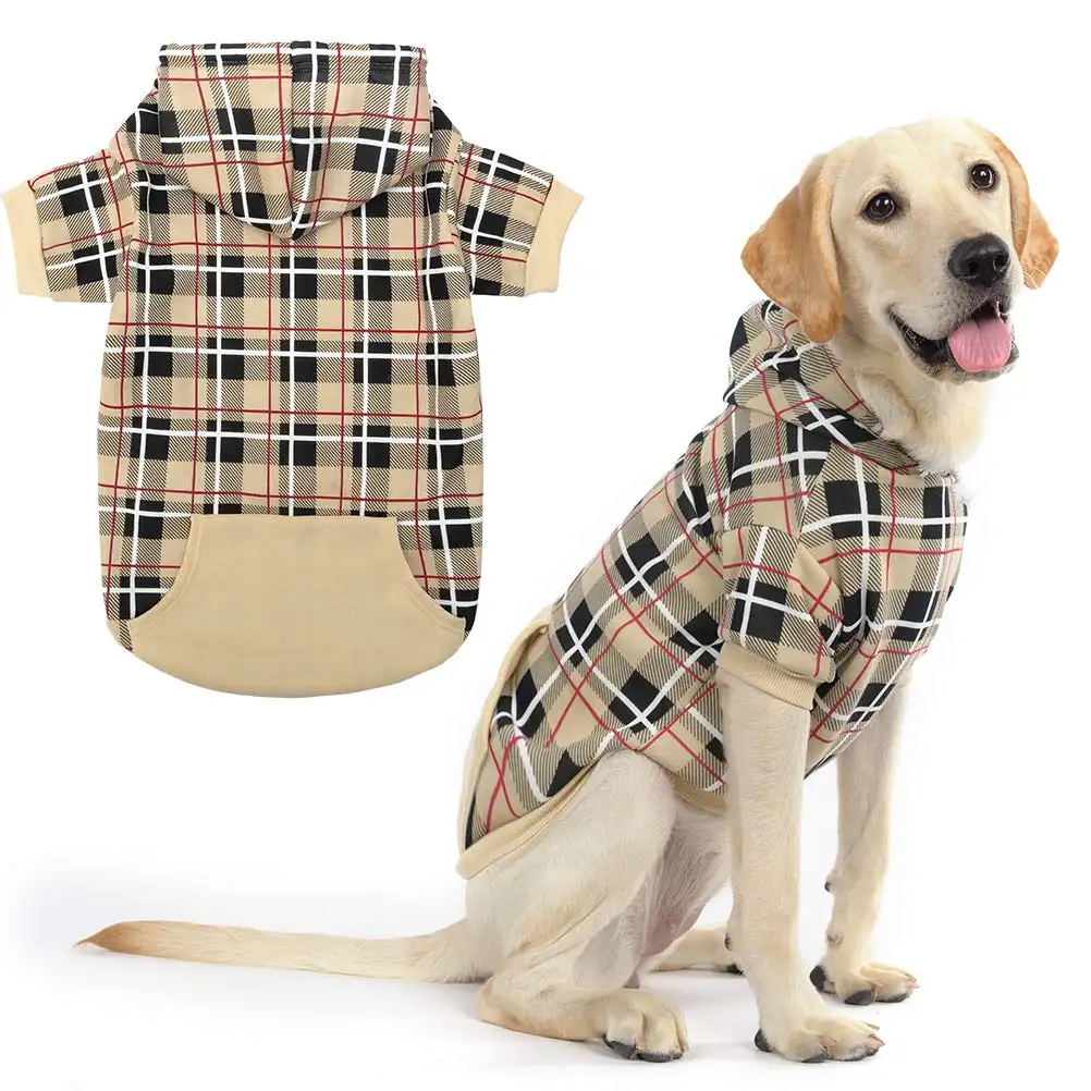 Fabrika toptan özel yavru evcil köpek kıyafeti Hoodies lüks köpek giysileri ceket