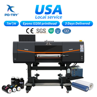 Film PO-TRY AB de film Uv Dtf dur ab Uvdtf ab A3 cm pour tous les films de stratification Uv à surface dure lisse