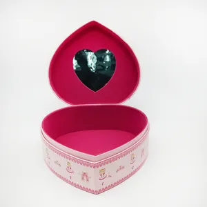 <b>Heart</b> <b>shaped</b> cosmetic packaging gift <b>box</b>, customizable according to needs - Product Image 5
