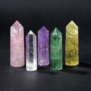 Cristal de Citrino <span class=keywords><strong>Natural</strong></span>, Columna Geométrica, Prisma Hexagonal Pulido, Decoración para el Hogar, Pieza Decorativa de Escritorio, Empaque Exquisito - Product Image 5