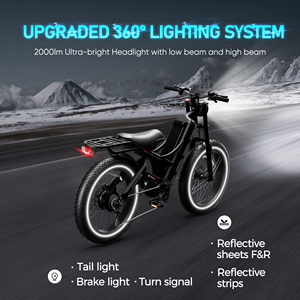 Eahora Romeo Pro 1600W Vélo Électrique Rétro E-MTB Haute Performance Lithium Vélos Électriques Dirt Bike Mtb - Product Image 6