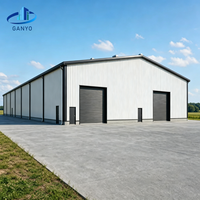 Bâtiment d'entrepôt en structure acier sur mesure, hangar industriel préfabriqué à ossature portique, fournisseur OEM
