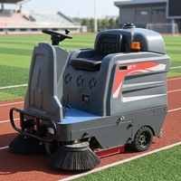 Balayeuse de sol polyvalente homologuée CE, professionnelle, grande capacité de batterie, longue autonomie, pour stades et complexes sportifs commerciaux