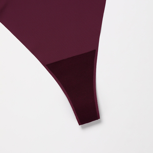 Logo personnalisé, tanga sexy taille basse, <span class=keywords><strong>string</strong></span> respirant, culotte <span class=keywords><strong>invisible</strong></span> sans couture pour femmes - Product Image 6