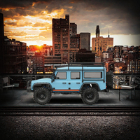 Camion RC tout-terrain 4x4 à l'échelle 1/8, style Defender, avec moteur brushless et blocage de différentiel